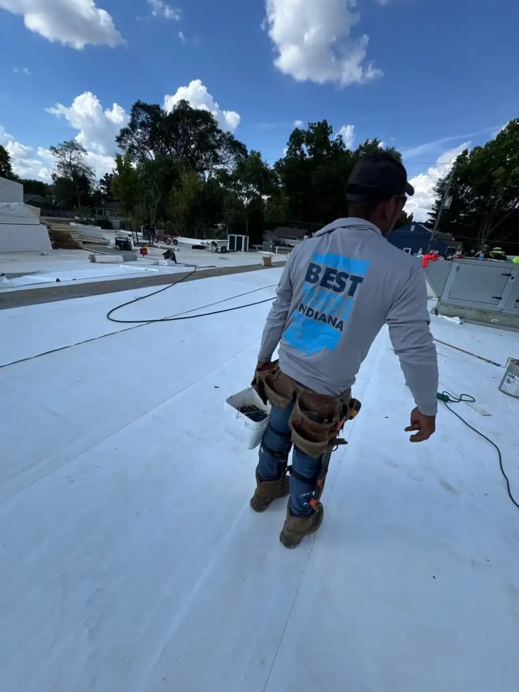 Membrane repair completed in McCordsville