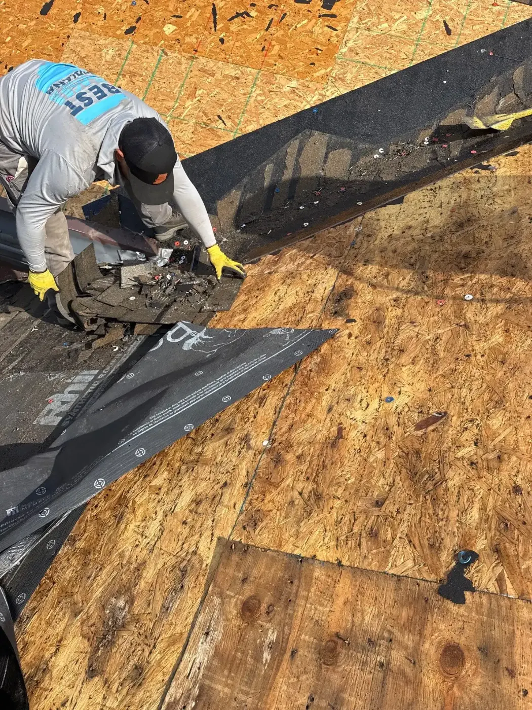 Commercial roof inspection documented in McCordsville